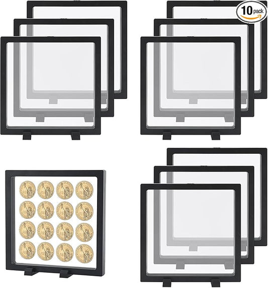 10 Pcs Floating Frame Case by Unknown