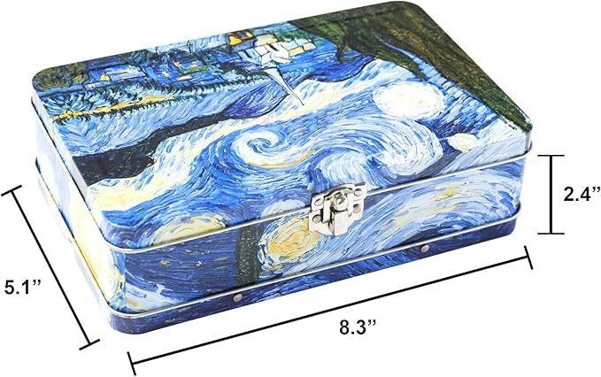 DAHO Metal Storage Box with Hinge - Image 5