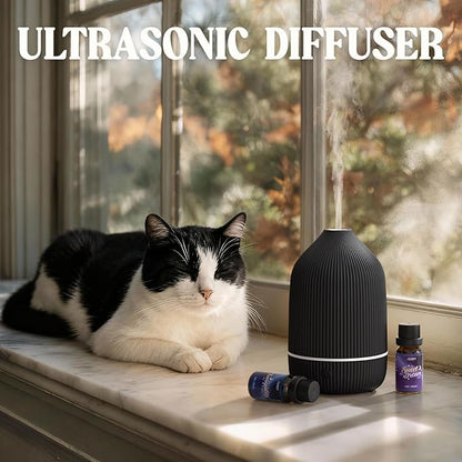 Essential Oil Diffuser, 100ml Aromatherapy Diffuser, Mini Ultrasonic Diffuser - Image 7