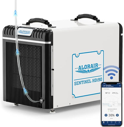 ALORAIR Wi-Fi Crawl Space Dehumidifier, 198 PPD Basement Dehumidifiers by ALORAIRSOLUTIONSINC0J0DC