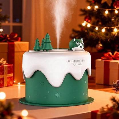 Cute Pet Humidifier, Cat Cake Humidifier, USB Plug-in Use, Desktop Silent Spray by WATSAVPUP