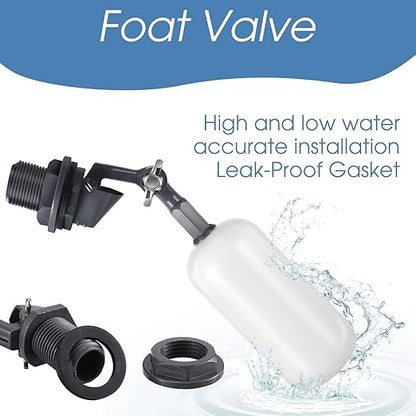 meekoo Float Ball Valve, 1.57 Inch Male Automatic Fill Feed Humidifier Tank - Image 5