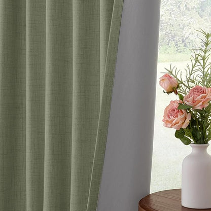 INOVADAY Thermal Sliding Door Curtains 100% Blackout Curtains - Image 4