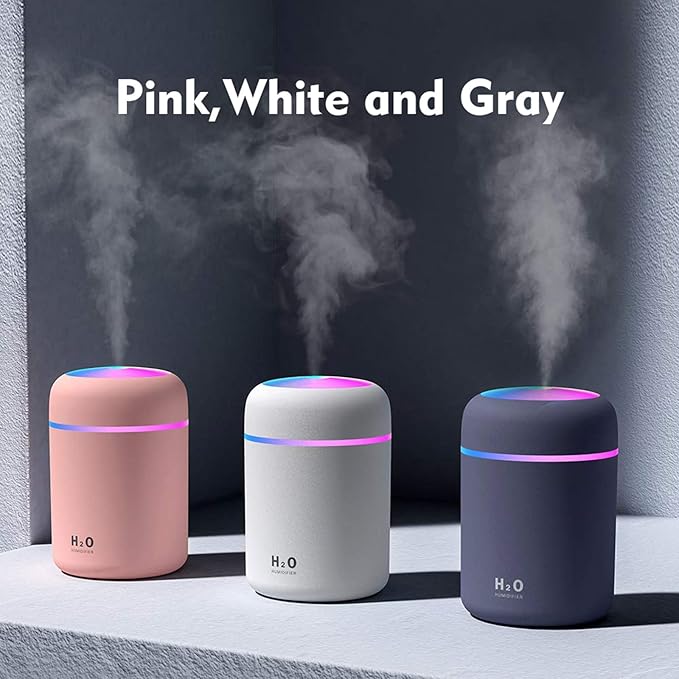Colorful Cool Mini Humidifier, Essential Oil Diffuser, Aroma Essential USB - Image 3