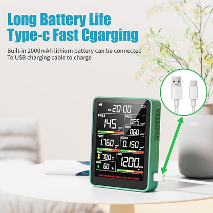 XOOPON 13-in-1 Indoor Air Quality Monitor - Image 4