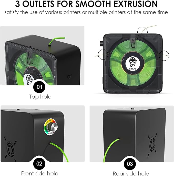 【EIBOS Official】 3D Printer Filament Dryer Easdry, 3D Printer Filament Dry Box - Image 8