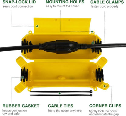 Flemoon Outdoor Extension Cord Safety Cover - Image 2