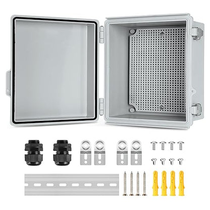 Waterproof Electrical Junction Box, IP67 Plastic Weatherproof Electrical by TOTUFY