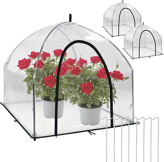 36″*36″*35.5″, Mini Greenhouse Winter Plant Warm Covers by CHPPEY