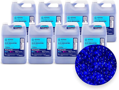 Dry & Dry Blue Indicating Silica Gel Beads by DryDry