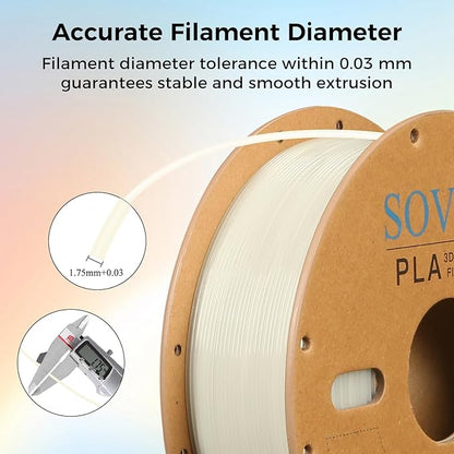 Sovol PLA Filament 6KG, Silk Tri Color & Dual Color Co-Extrusion PLA, Shiny - Image 7