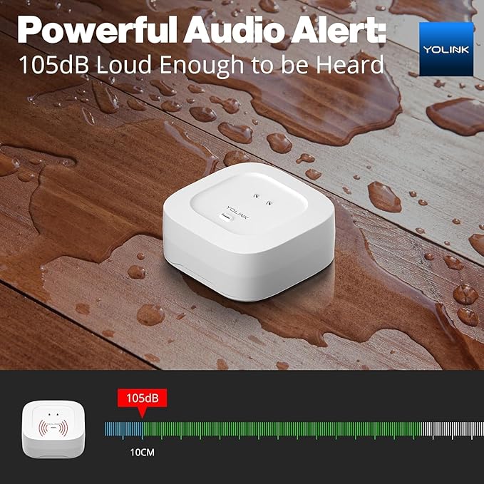YoLink Smart Home Starter Kit: SpeakerHub & Water Leak Sensor 4 - Image 6