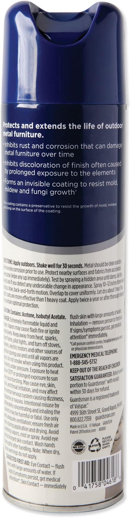 Guardsman Weather Defense Outdoor Metal Protector - 10 oz - Inhibits Rust and - Image 2