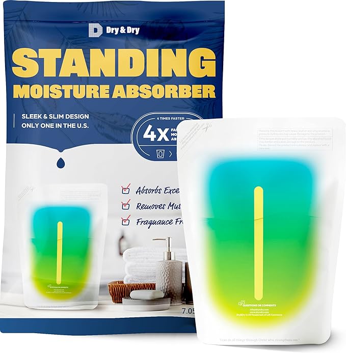 Dry & Dry [70 Packs Standing Moisture Absorbers to Control Excess Moisture by DryDry