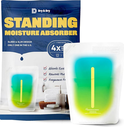 Dry & Dry [70 Packs Standing Moisture Absorbers to Control Excess Moisture by DryDry