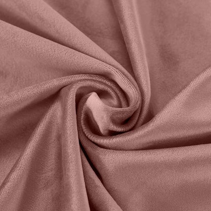 ChadMade Blackout Lined Premium Velvet Curtain Coral 50Wx96L Inch, Eyelet - Image 6