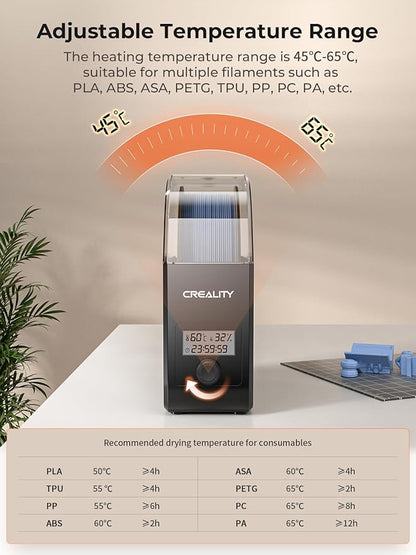 Creality Filament Dryer Box Pro, Upgraded 360° Heating - Image 5