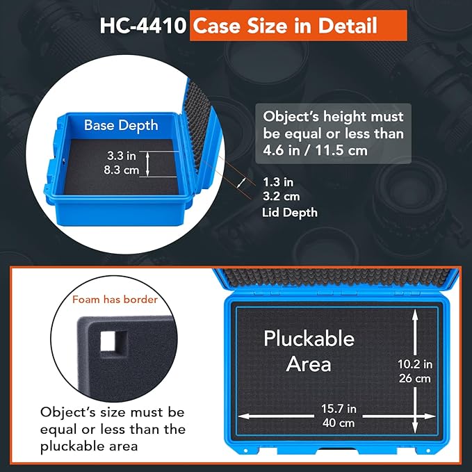 Lykus HC-4410 Waterproof Hard Case - Image 3