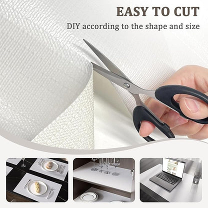 Shelf Liner for Kitchen Cabinets 18" x 120" Non-Adhesive Non-Slip Drawer Liners - Image 4