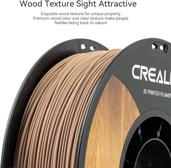Official CREALITY Wood Filament PLA 1.75 mm, Woods 3D Printer Filament - Image 4