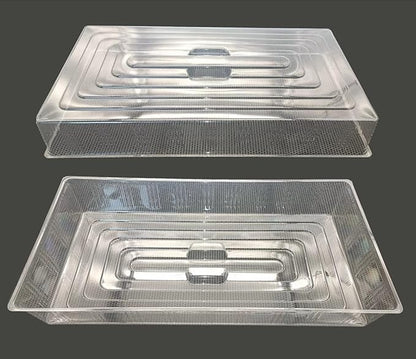 10 Pcs Humidity Dome, Plastic Clear Seed Starter Dome 1020 Tray Covers - Image 2