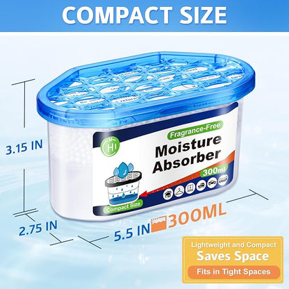 CHMI Moisture Absorbers 12 Pack， Attract and Trap Excess Moisture from Your - Image 2