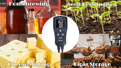 DIGITEN Digital Humidity Controller Humidistat Pre-Wired Plug Simple-Stage AC - Image 4