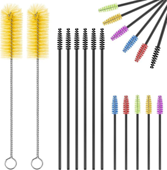 62 Pieces 3 Size Hummingbird Feeder Cleaning Brush Mini Nylon Tube Brush Set by Perthlin