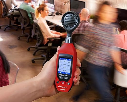 Triplett GSM350 Carbon Monoxide, Carbon Dioxide, Temperature, and Humidity - Image 3