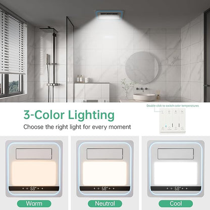 4-in-1 Bathroom Exhaust Fan - Image 6