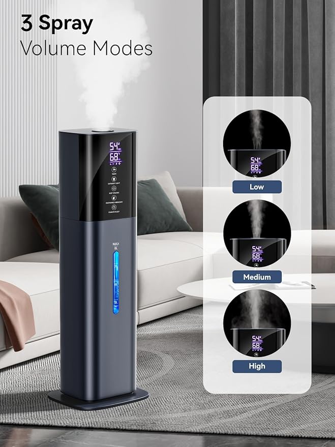 Humidifiers for Bedroom, 2.11Gal 8L Quiet Humidifiers for Large Room - Image 6