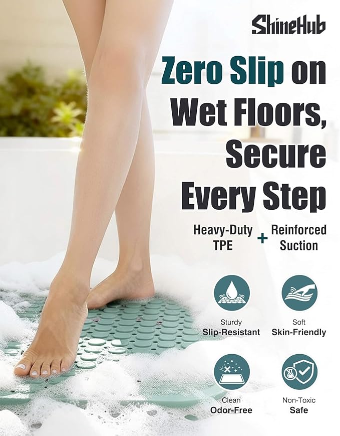 Heavy Duty TPE Bathtub Mat - Image 2