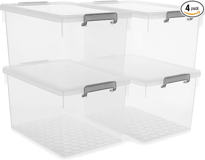 Citylife 48 Qt. Plastic Storage Bins by Unknown