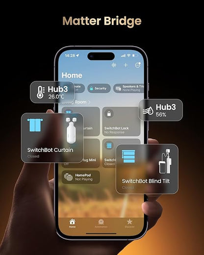 SwitchBot Hub 3 Smart Home Command Center: Screen + Physical Dial, IR Remote Hub - Image 3