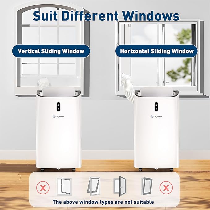 14, 000 BTU Portable Air Conditioners Cool Up to 700 Sq.Ft, Portable AC Unit - Image 8