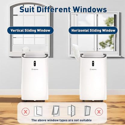 14, 000 BTU Portable Air Conditioners Cool Up to 700 Sq.Ft, Portable AC Unit - Image 8