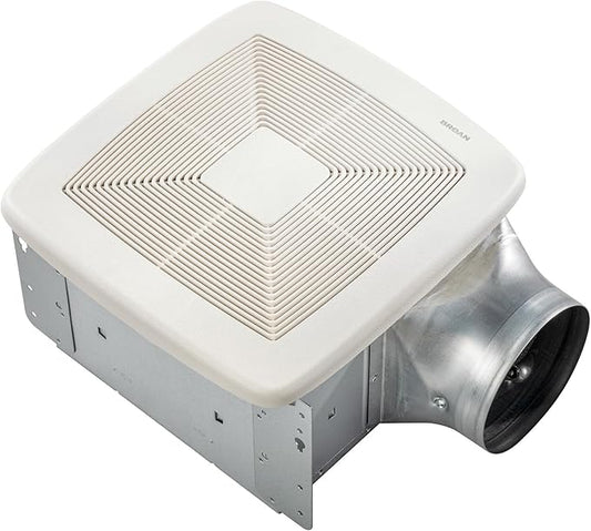 QT Series Very Quiet 80 CFM Ceiling Bathroom Exhaust Fan, .4 Sones, ENERGY STAR by Broan-NuTone
