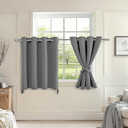 Hiasan RV Blackout Curtains for Bedroom, 52 x 30 Inches Long - Image 2