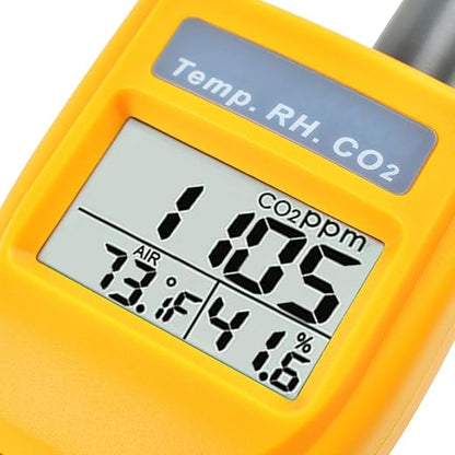 Portable CO2 Meter Handheld CO2 Detector Monitor 0~9999ppm, Carbon Dioxide Meter - Image 7