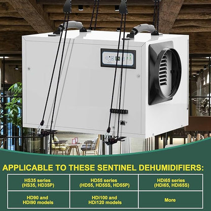 Hanging Kit for Dehumidifiers in Crawl Spaces & Basements | Heavy-Duty Metal - Image 5