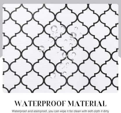 Glotoch Non Slip Shelf Liner 24 Inch Wide, Non Adhesive Drawer Liner, - Image 3