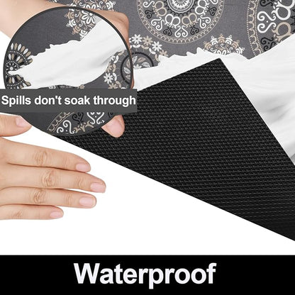 AiBOB Waterproof Under Sink Mat, Absorbent Quick Dry Sink Liners Protect - Image 2