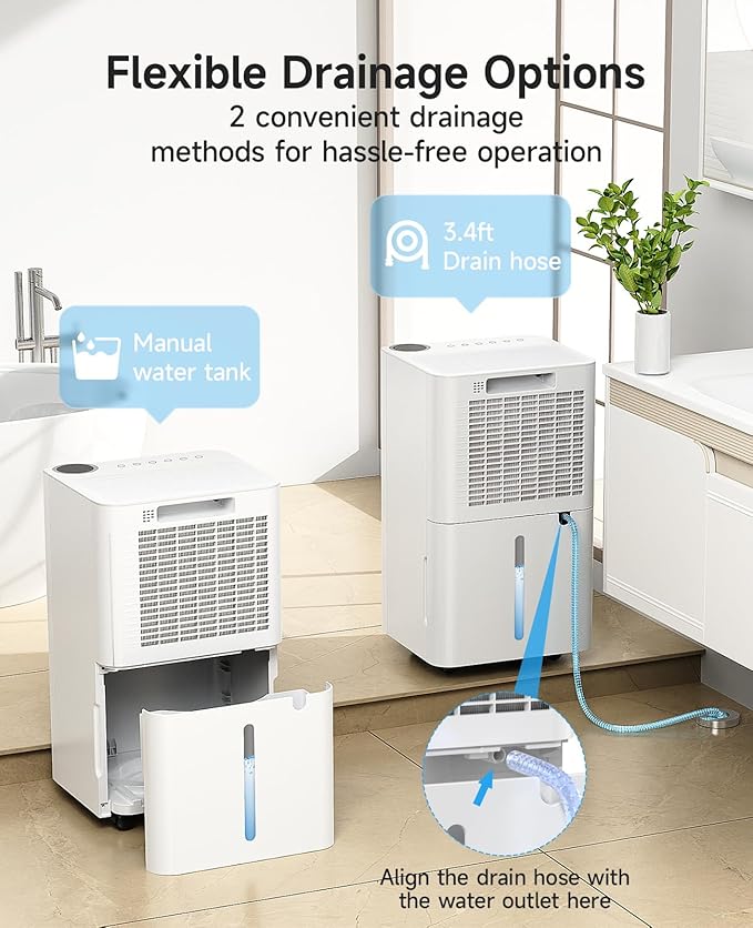 2500 Sq.Ft Dehumidifier for Basement - Image 4