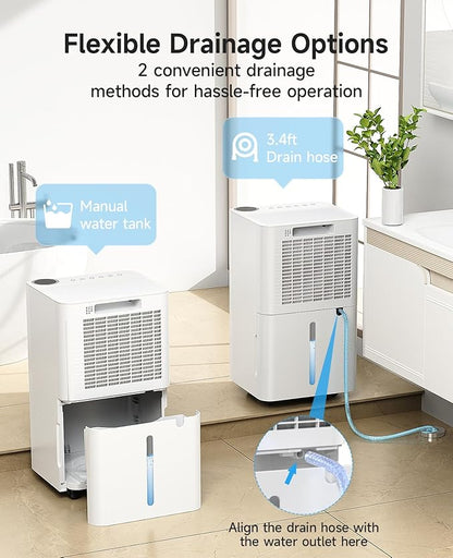 2500 Sq.Ft Dehumidifier for Basement - Image 4