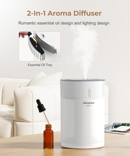 Abolee Humidifiers for Bedroom 4.5L Cool Mist - Image 6