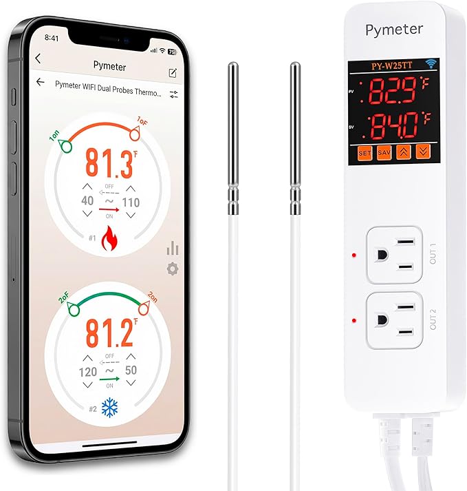 WiFi Temperature Controller by Pymeter