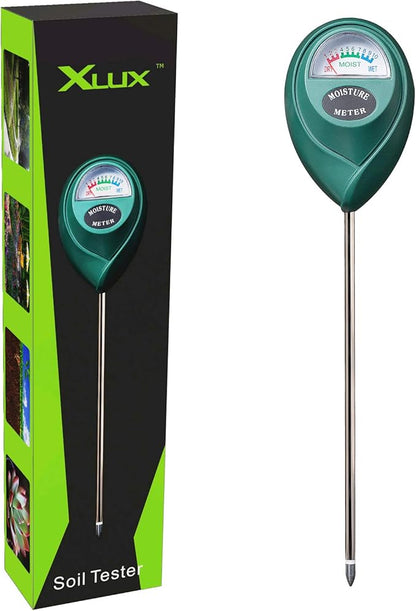 XLUX Soil Moisture Meter, Plant Water Monitor, Hygrometer Sensor by XLUX