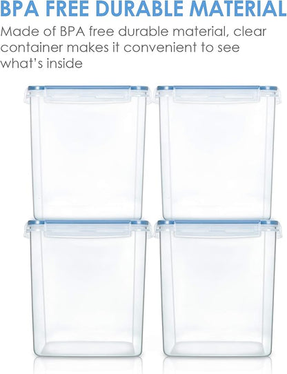Vtopmart Food Storage Containers 2.5L / 84.5oz, 4 Pieces BPA Free Plastic - Image 6