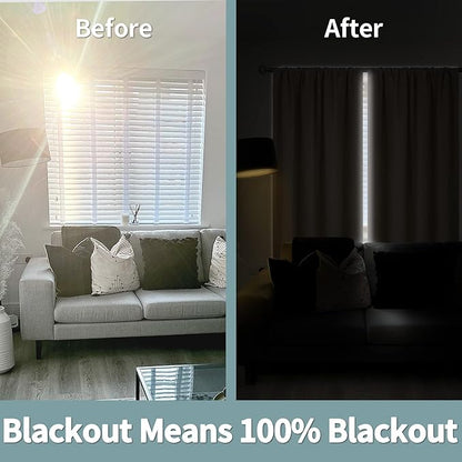BGment Thermal Insulated 100% Blackout Curtains - Image 3