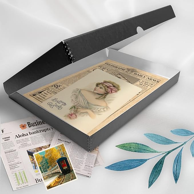 Golden State Art, Archival Folio Storage Box 13x19, Clamshell Design - Image 7